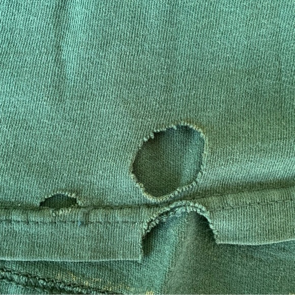 Vintage Tee Shirt Nike Swoosh Mens Adult Size XL Green 90s Made in USA - Picture 4 of 9